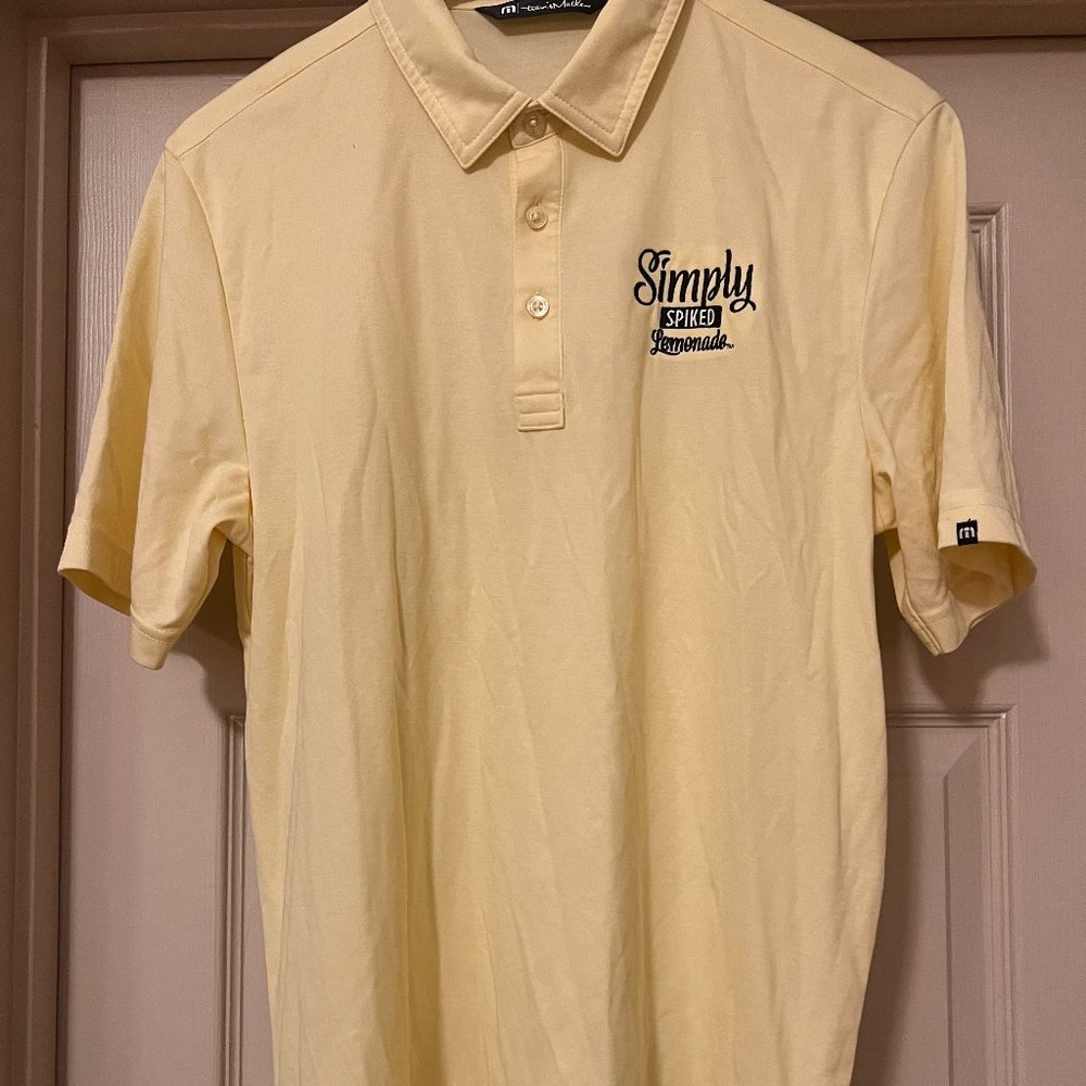 Travis Mathew Polo Shirt - Simply Hard Lemonade logo (Size M)